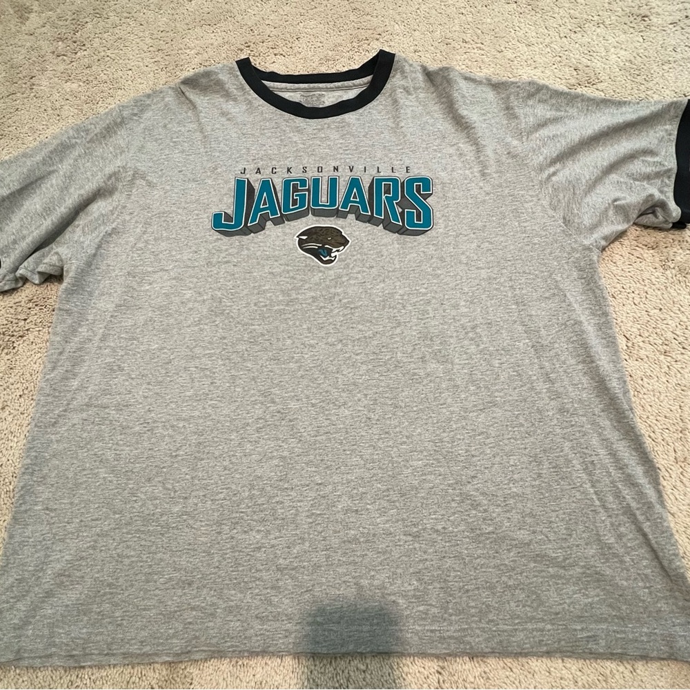 Vintage Jacksonville Jaguars Gray T-Shirt